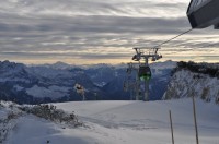 Lawinenstein horní stanice kabinky z Bad Mitterndorfu